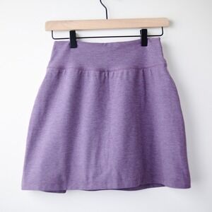 Beyond Yoga Spacedye Skirt M Purple Skort Tennis Athleisure Lounge Soft Girl USA